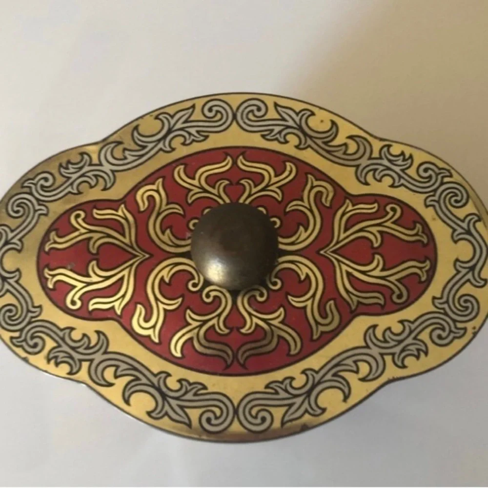 VTG German Tea Tin